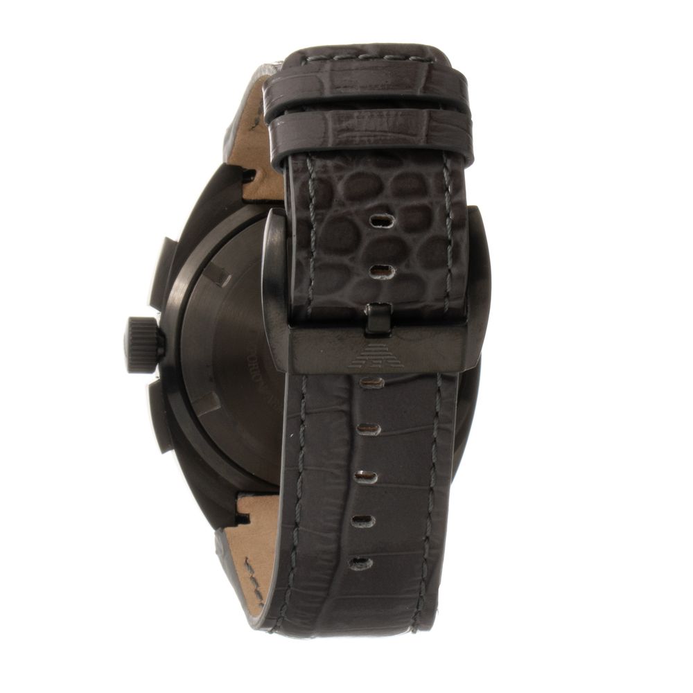 Orologio Armani in pelle di vacchetta marrone