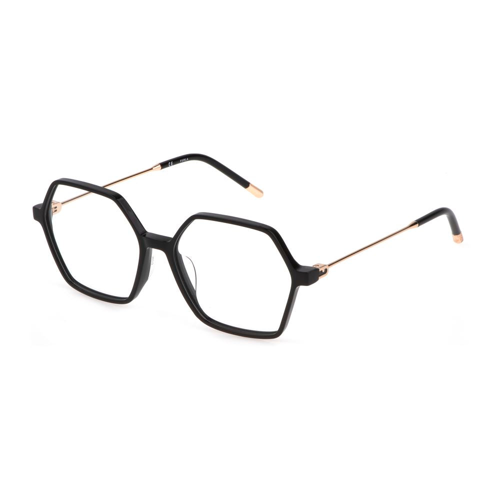 Montature in metallo nero Furla