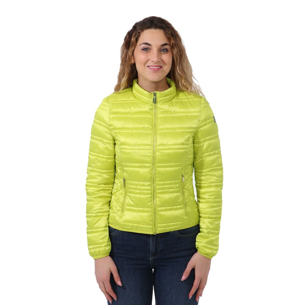 Sì Zee Giacca da donna in poliestere verde