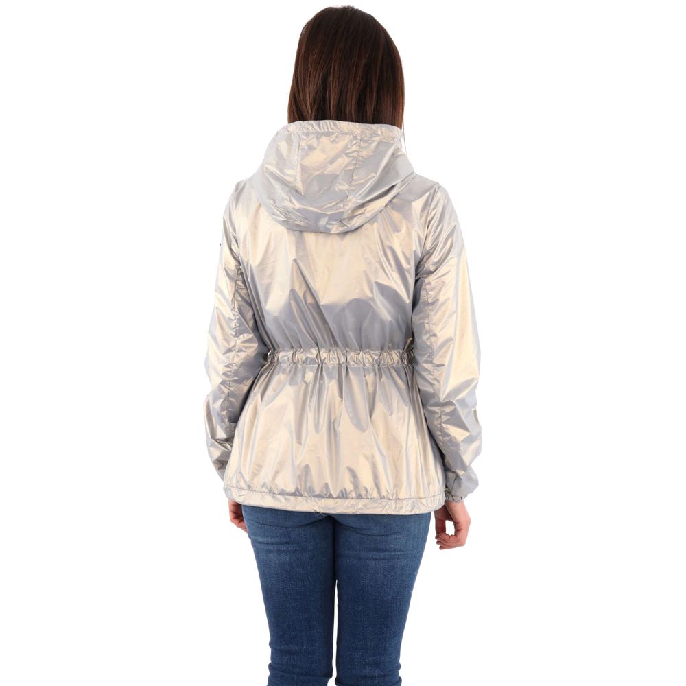 Sì Zee Giacche e cappotti in nylon grigio