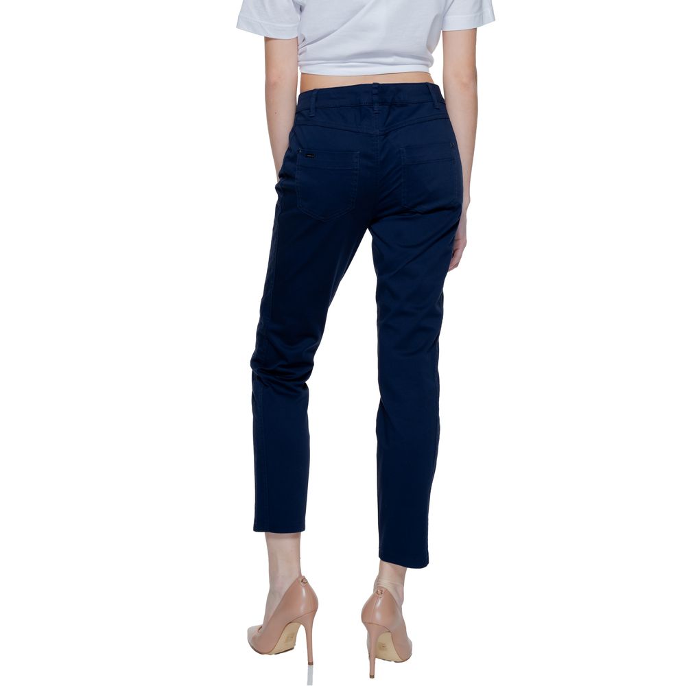 Jeans e pantaloni in cotone blu Street One