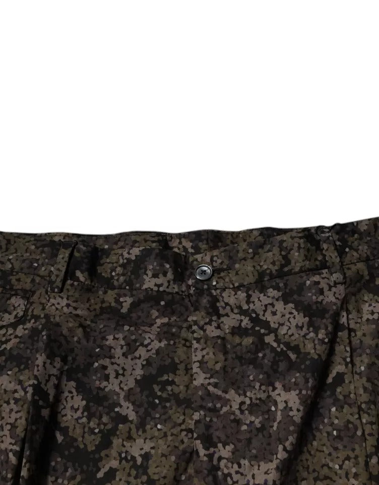 Pantaloni da uomo Dolce & Gabbana multicolor mimetici