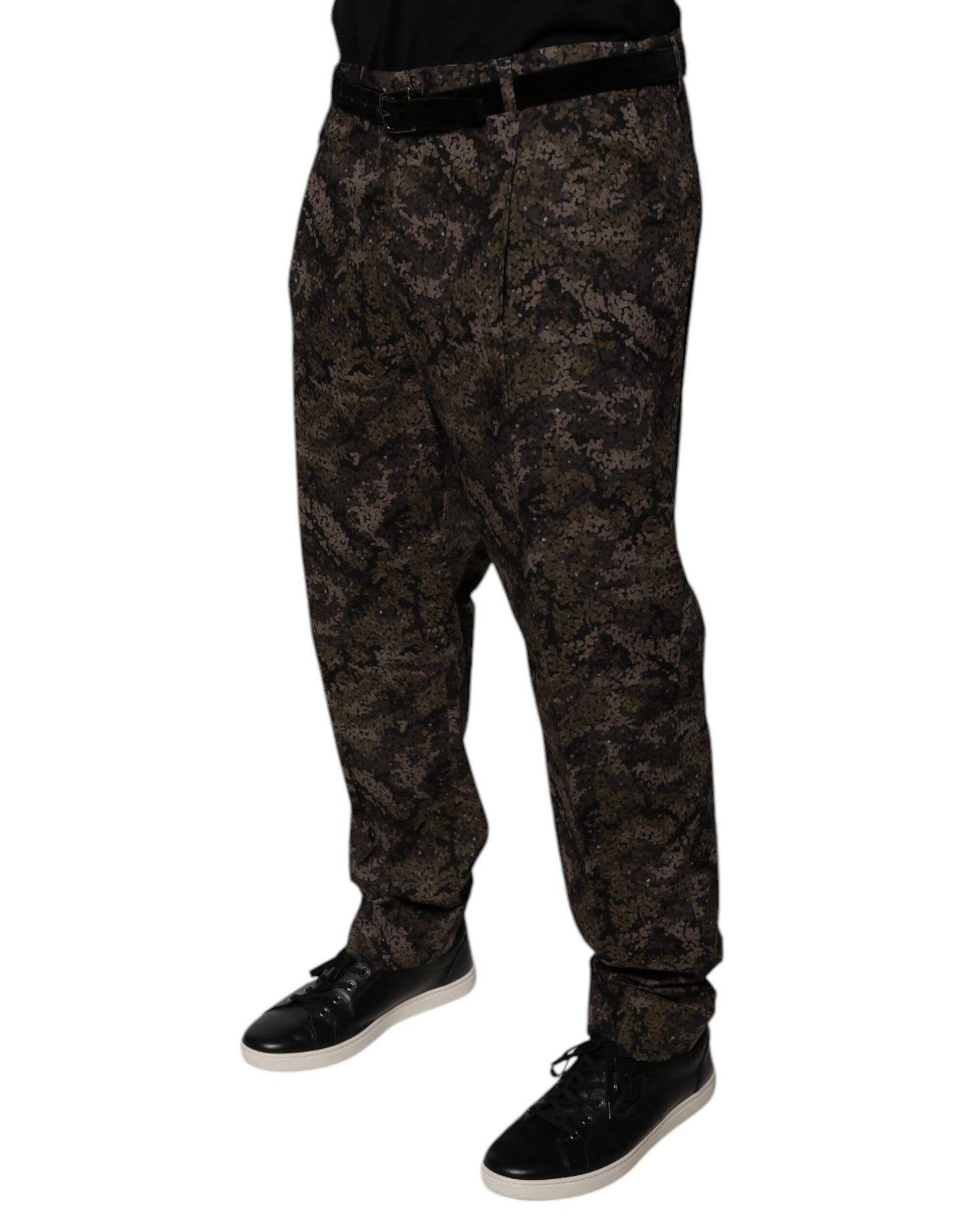 Pantaloni da uomo Dolce & Gabbana multicolor mimetici