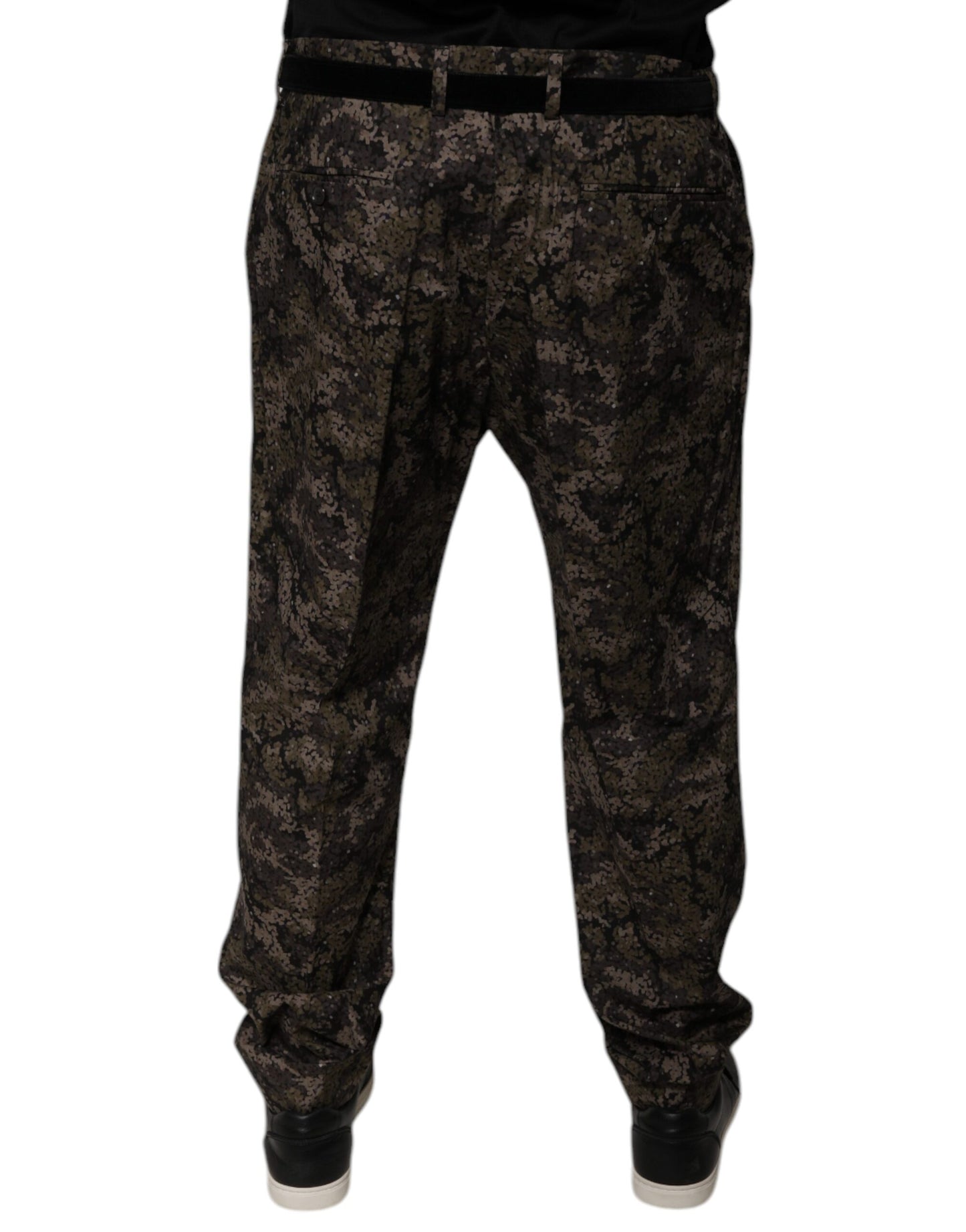Pantaloni da uomo Dolce & Gabbana multicolor mimetici