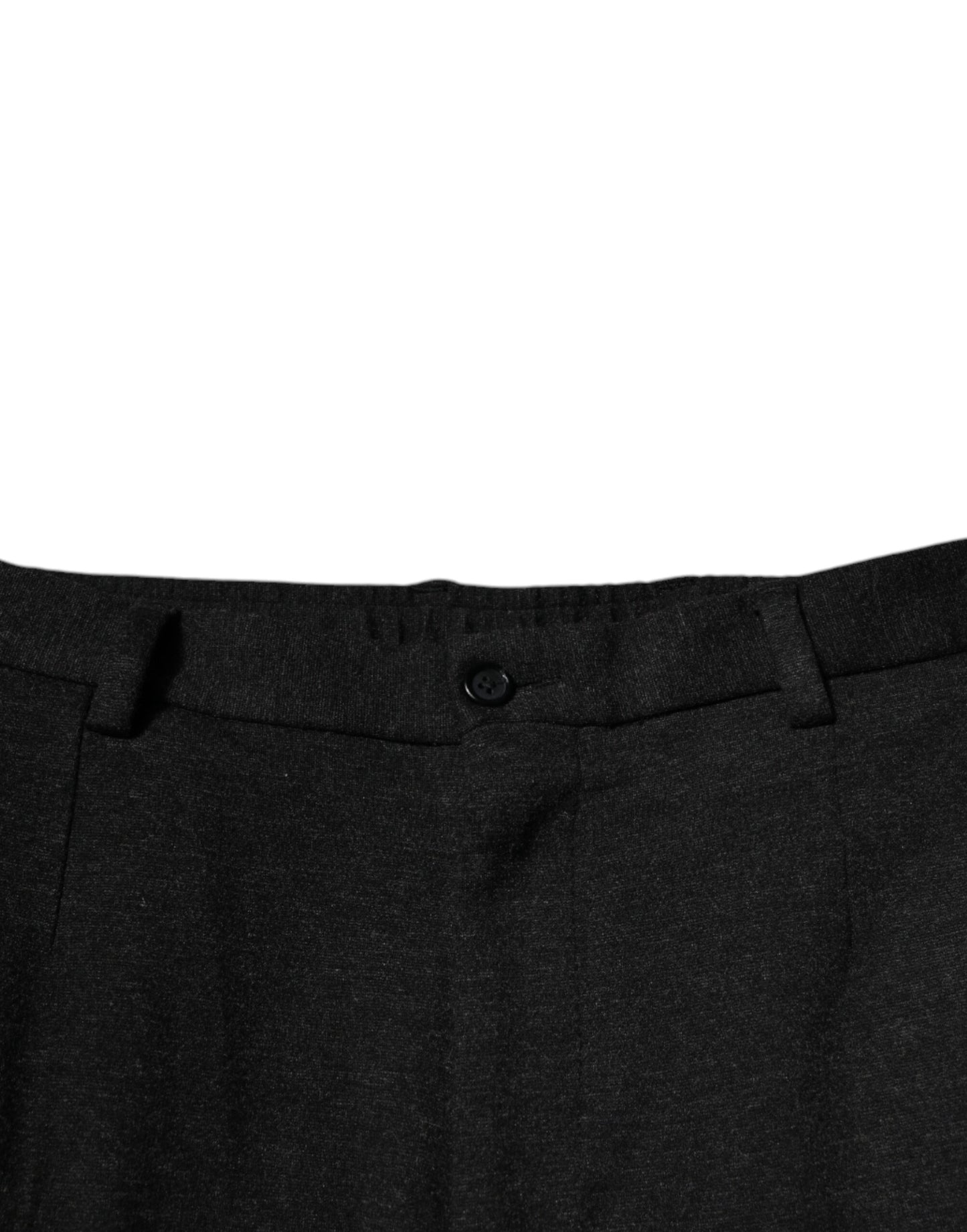 Dolce & Gabbana Nero Viscosa Cargo Uomo Pantaloni Casual