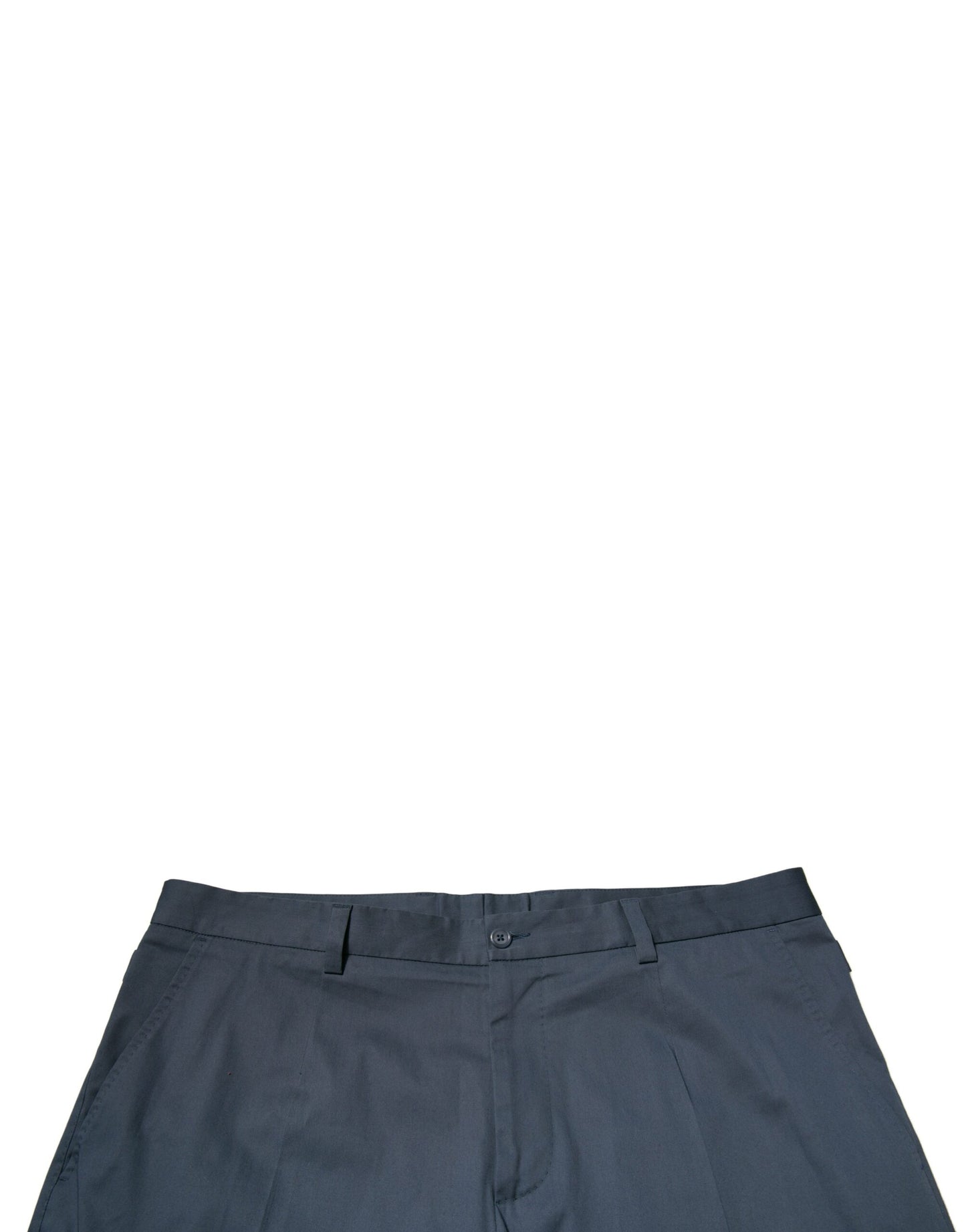 Pantaloni da uomo aderenti in cotone blu Dolce & Gabbana