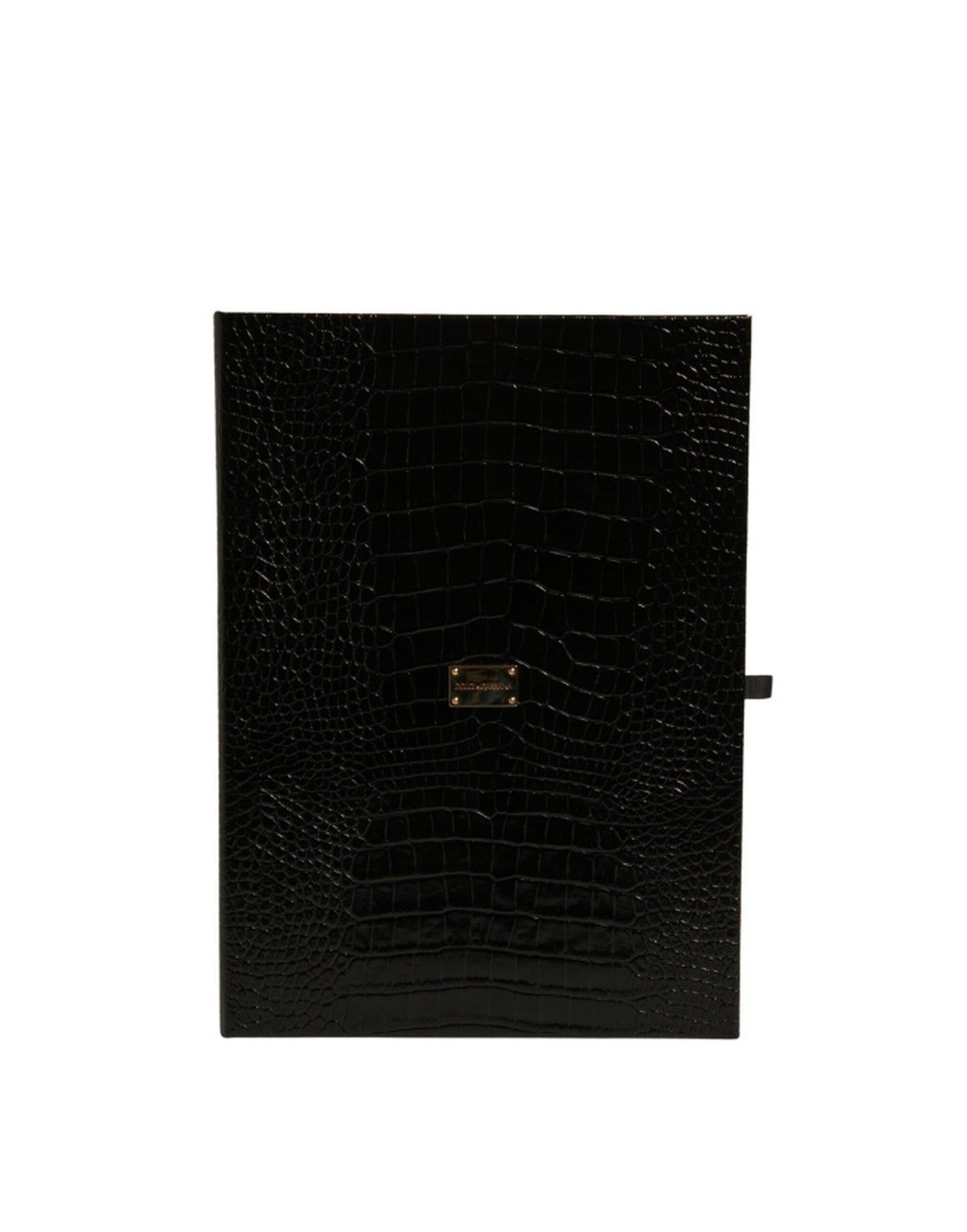 Fermacravatta Dolce & Gabbana in ottone dorato con cristalli