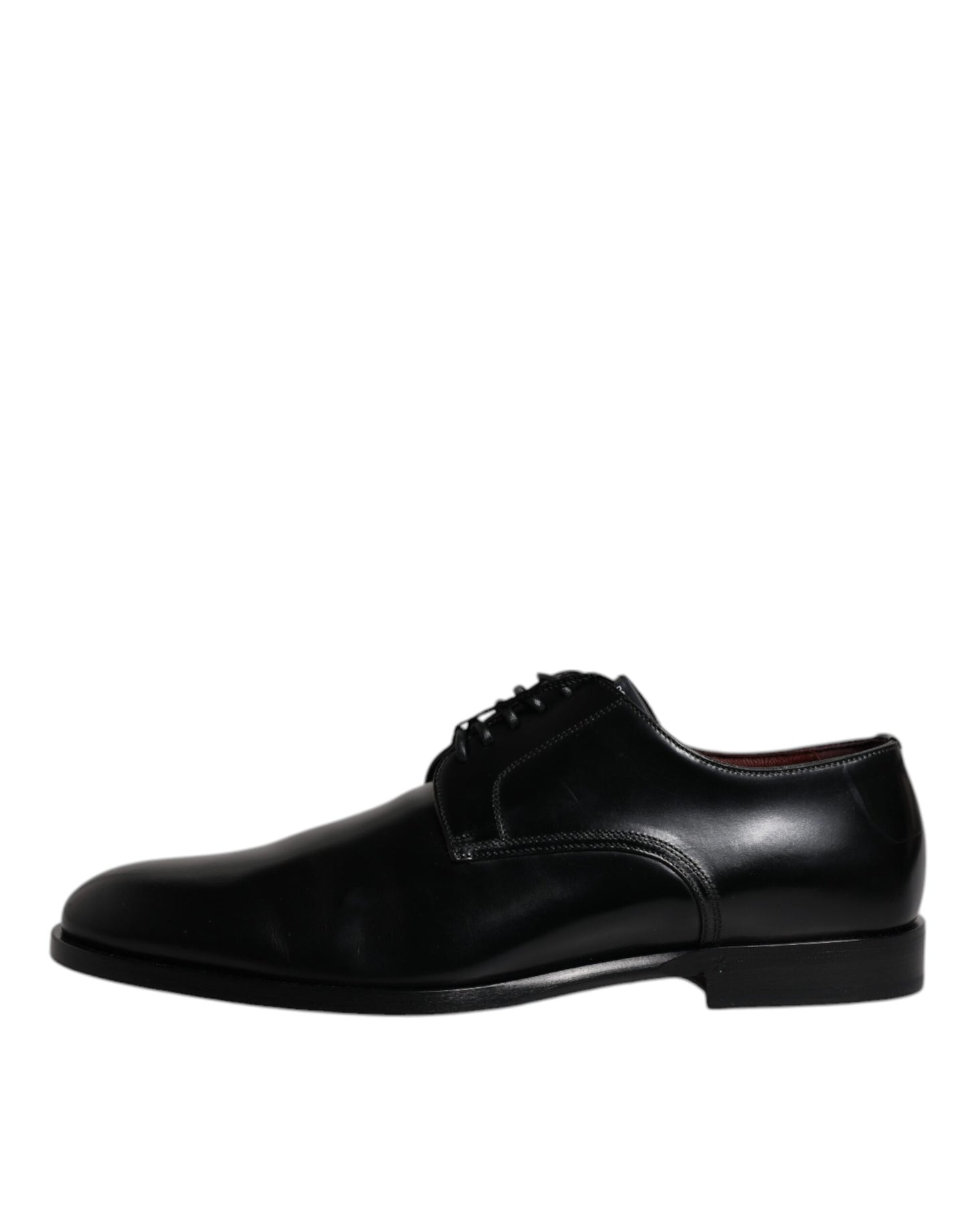 Dolce & Gabbana Scarpe eleganti da sera stringate in pelle di vitello nera Derby