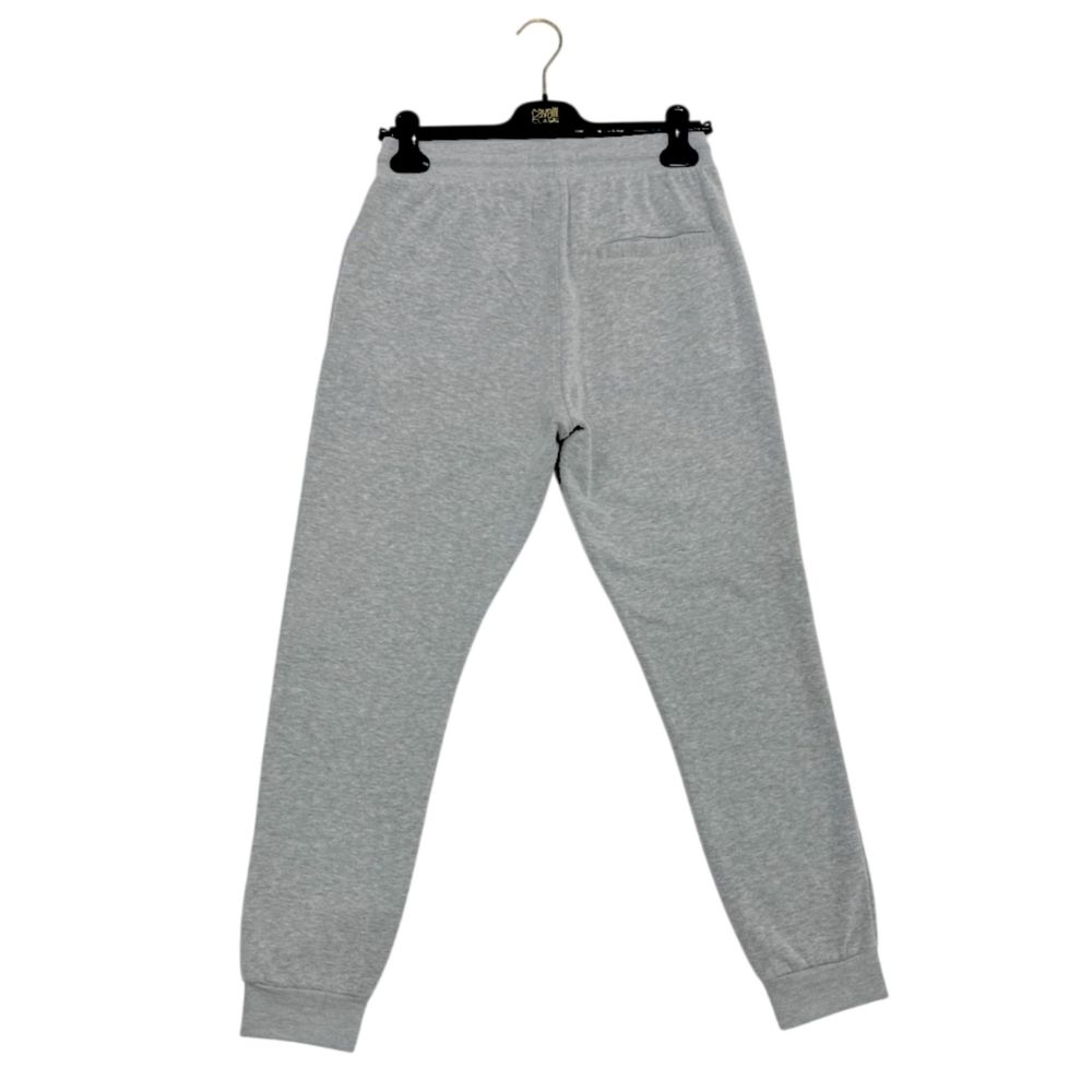 Pantaloni sportivi da donna in poliestere grigio Cavalli Class
