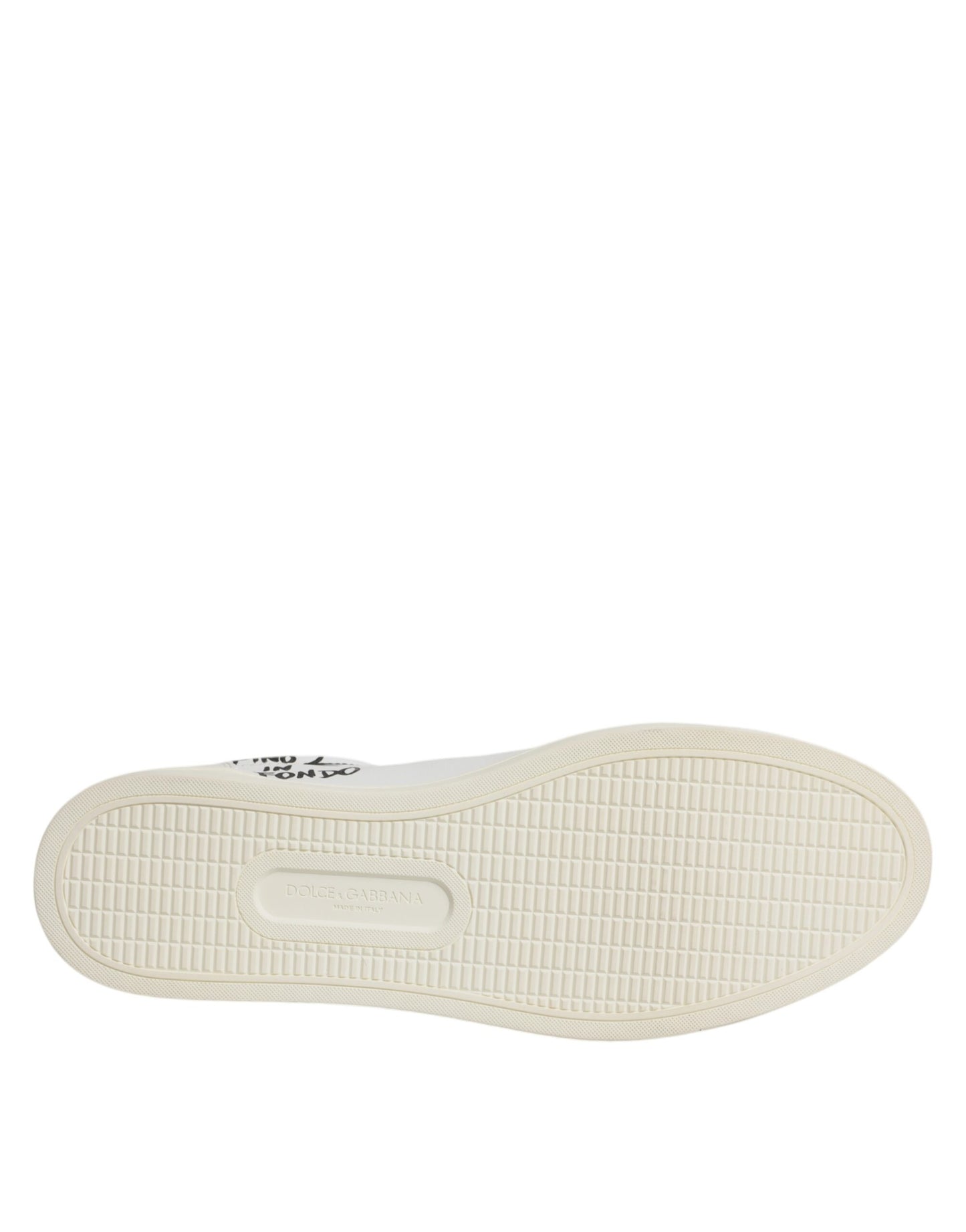 Dolce & Gabbana Scarpe da ginnastica basse Milano in pelle bianca