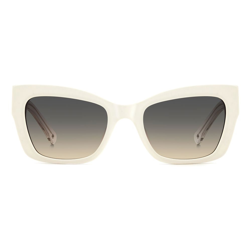 Occhiali da sole Kate Spade in acetato bianco