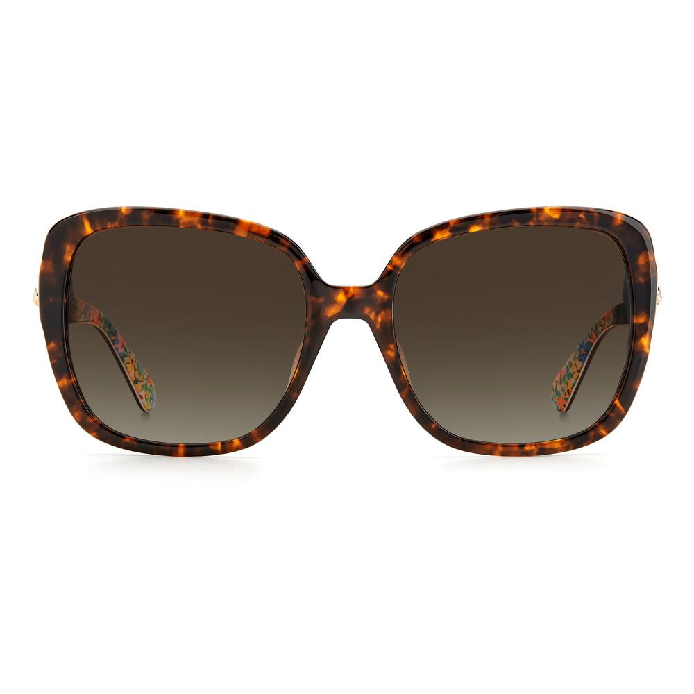 Occhiali da sole in acetato marrone Kate Spade