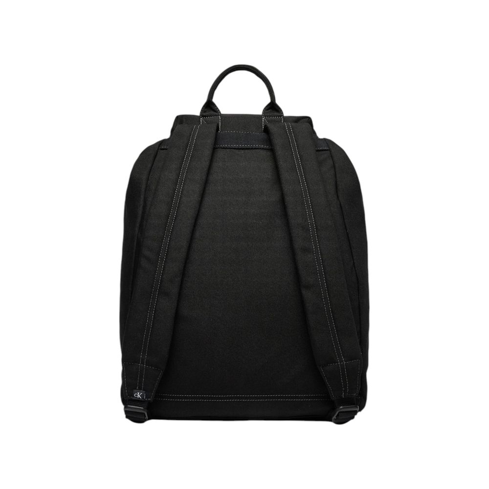 Calvin Klein Jeans Black Polyester Polyester Backpack