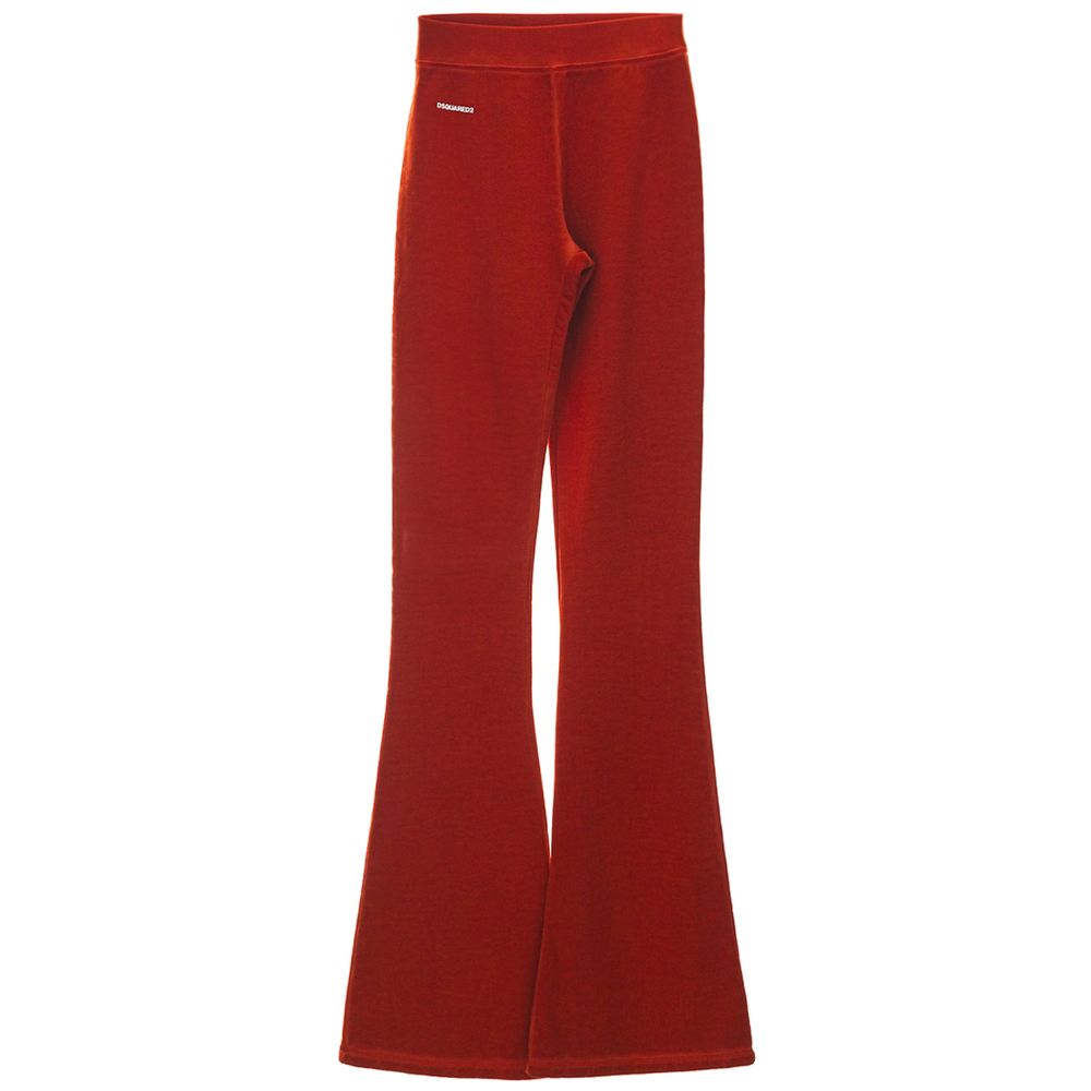 Jeans e pantaloni in cotone rosso Dsquared²