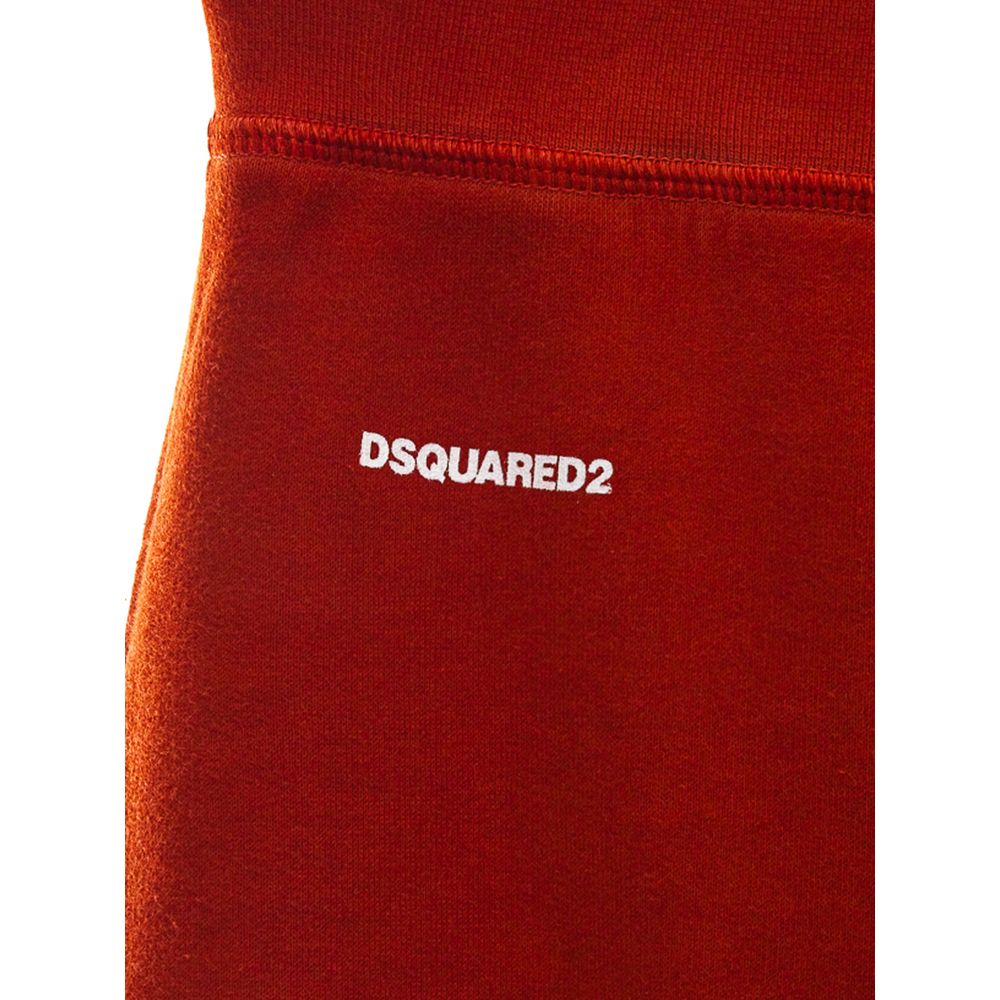 Jeans e pantaloni in cotone rosso Dsquared²