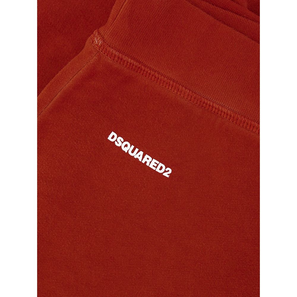 Jeans e pantaloni in cotone rosso Dsquared²