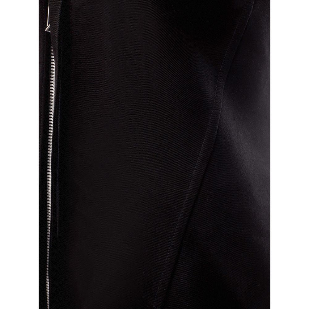 Bottega Veneta Elegante Abito in Viscosa Nero Essentials
