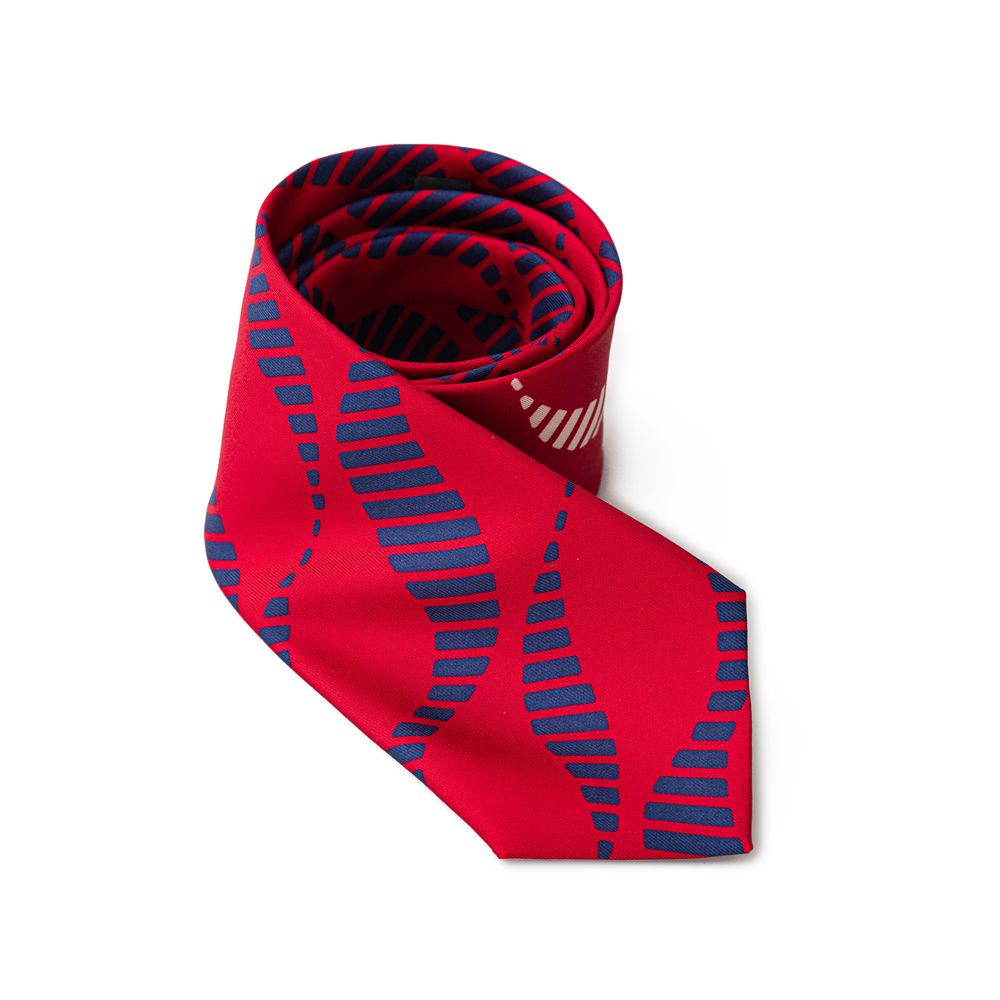 Cravatte e papillon in seta rossa Giorgio Armani