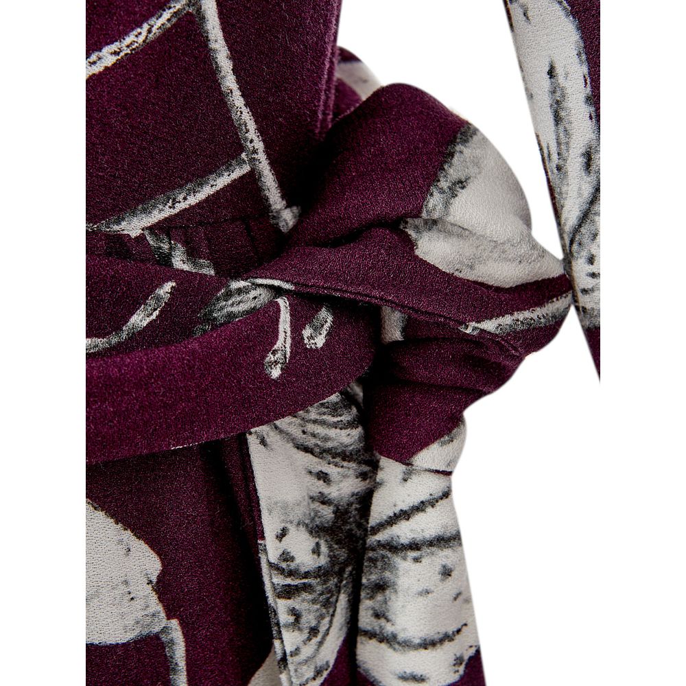 Abito Elegante Lardini in Viscosa Viola