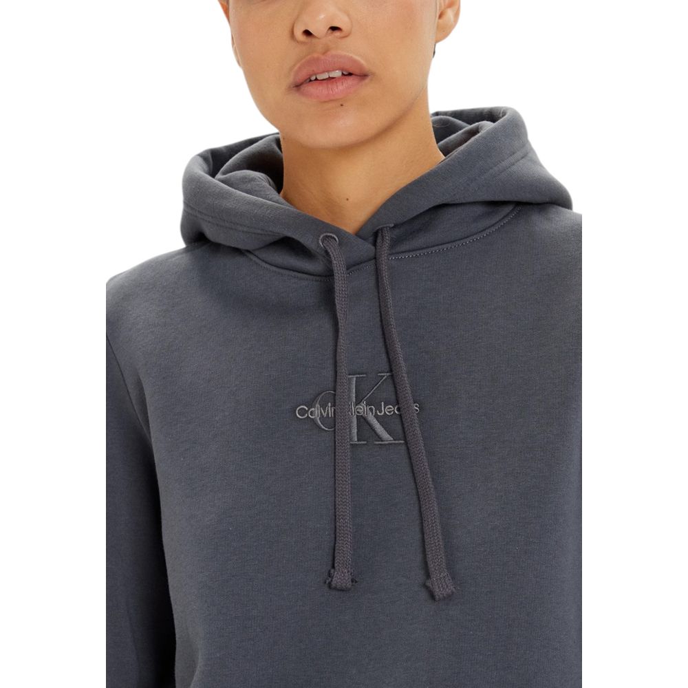 Calvin Klein Jeans Maglione di cotone grigio