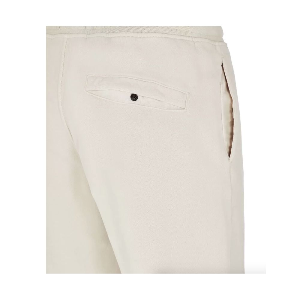 Stone Island Beige Cotton Men's Trouser