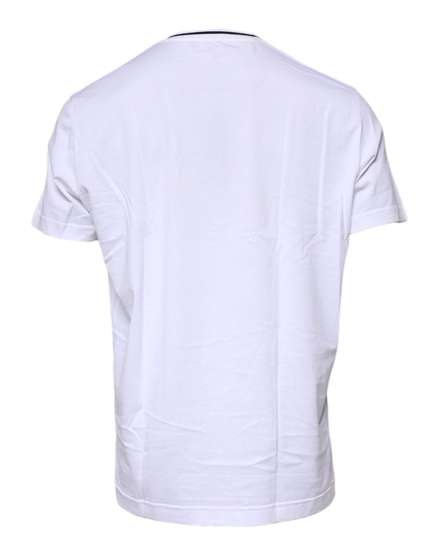 Dolce & Gabbana T-shirt a maniche corte con cuore sacro bianco