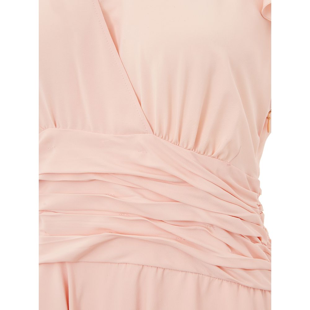 Lardini Elegante Abito in Acetato Rosa