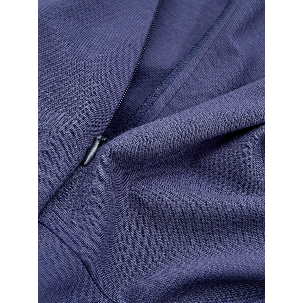 Abito in viscosa blu Lardini