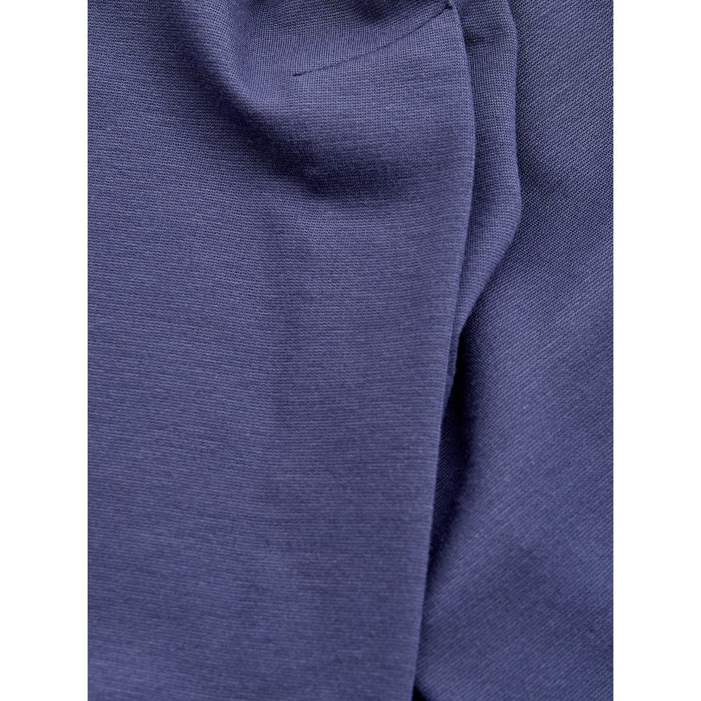Abito in viscosa blu Lardini