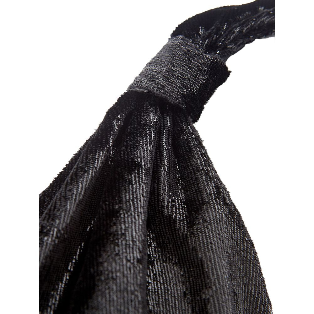 Lardini Elegante Abito Nero in Poliestere