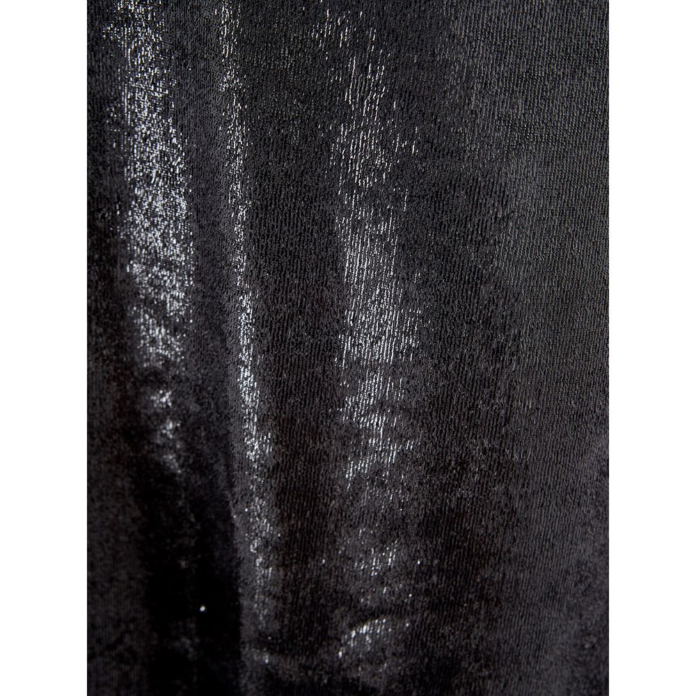 Lardini Elegante Abito Nero in Poliestere