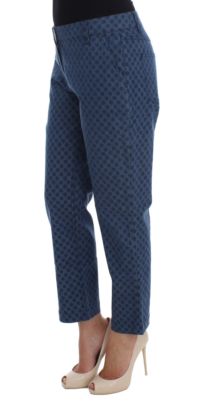 Jeans elasticizzati Capri a pois Dolce & Gabbana