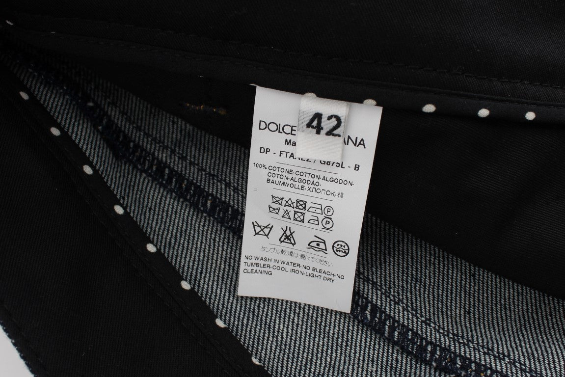 Jeans Capri ricamati Dolce & Gabbana per uno stile elegante