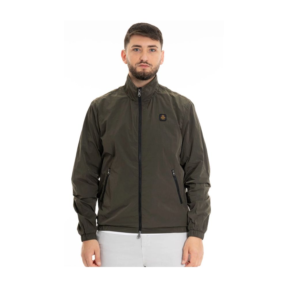 Refrigiwear "Green Polyamide Men Jacket"