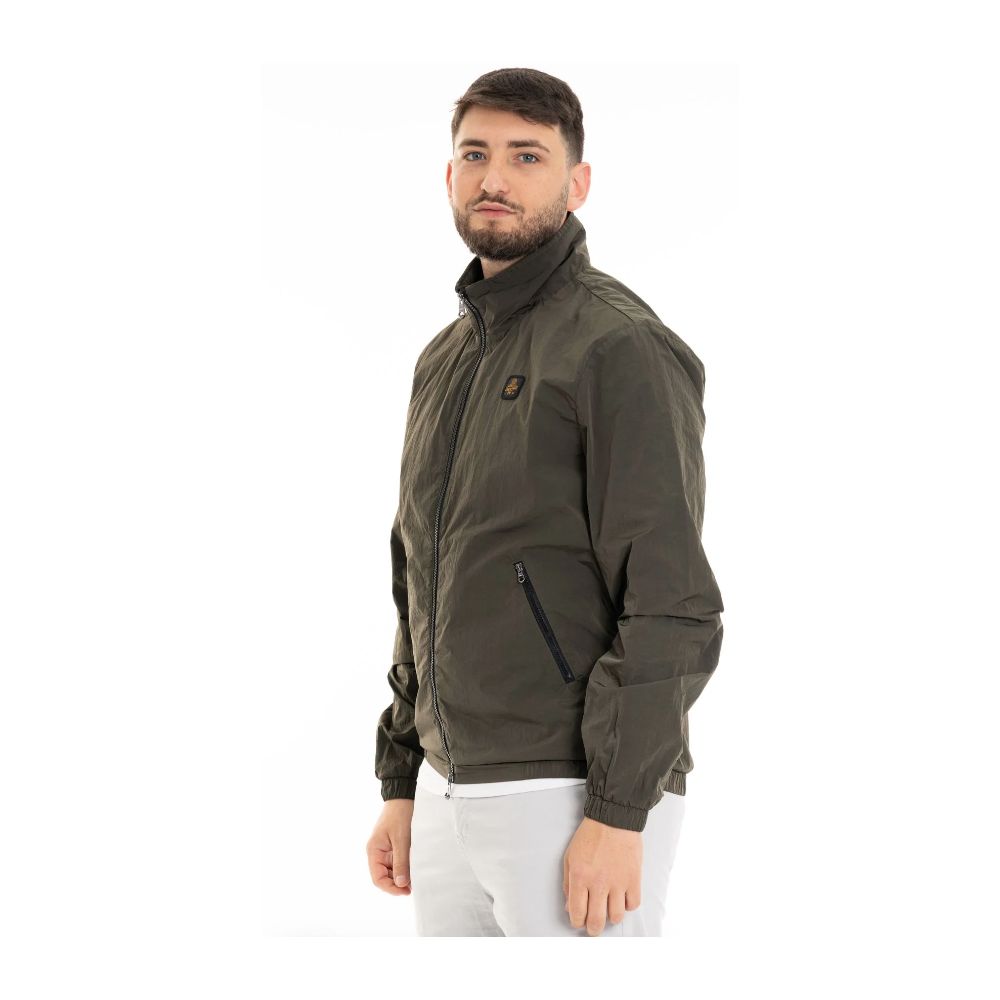 Refrigiwear "Green Polyamide Men Jacket"