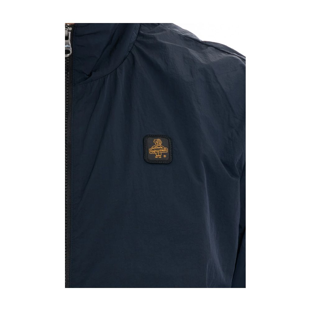 Refrigiwear Blue Polyamide Men's Summer Jacket