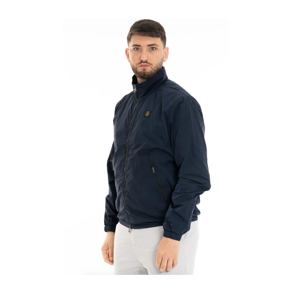 Refrigiwear Blue Polyamide Men's Summer Jacket