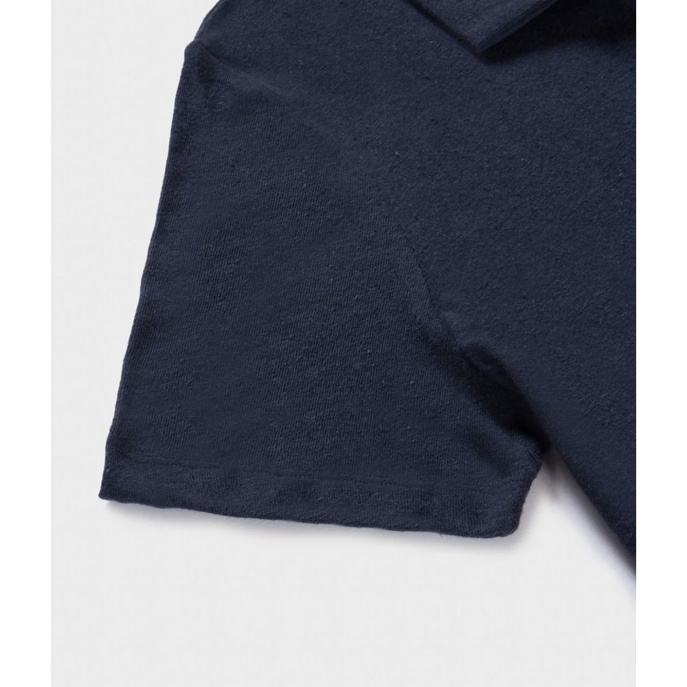 Refrigiwear Blue Cotton Polo Shirt