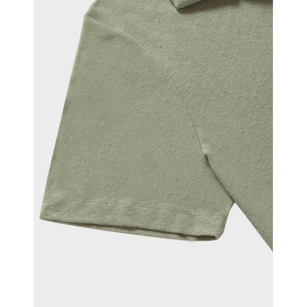 Refrigiwear Green Cotton Polo Shirt