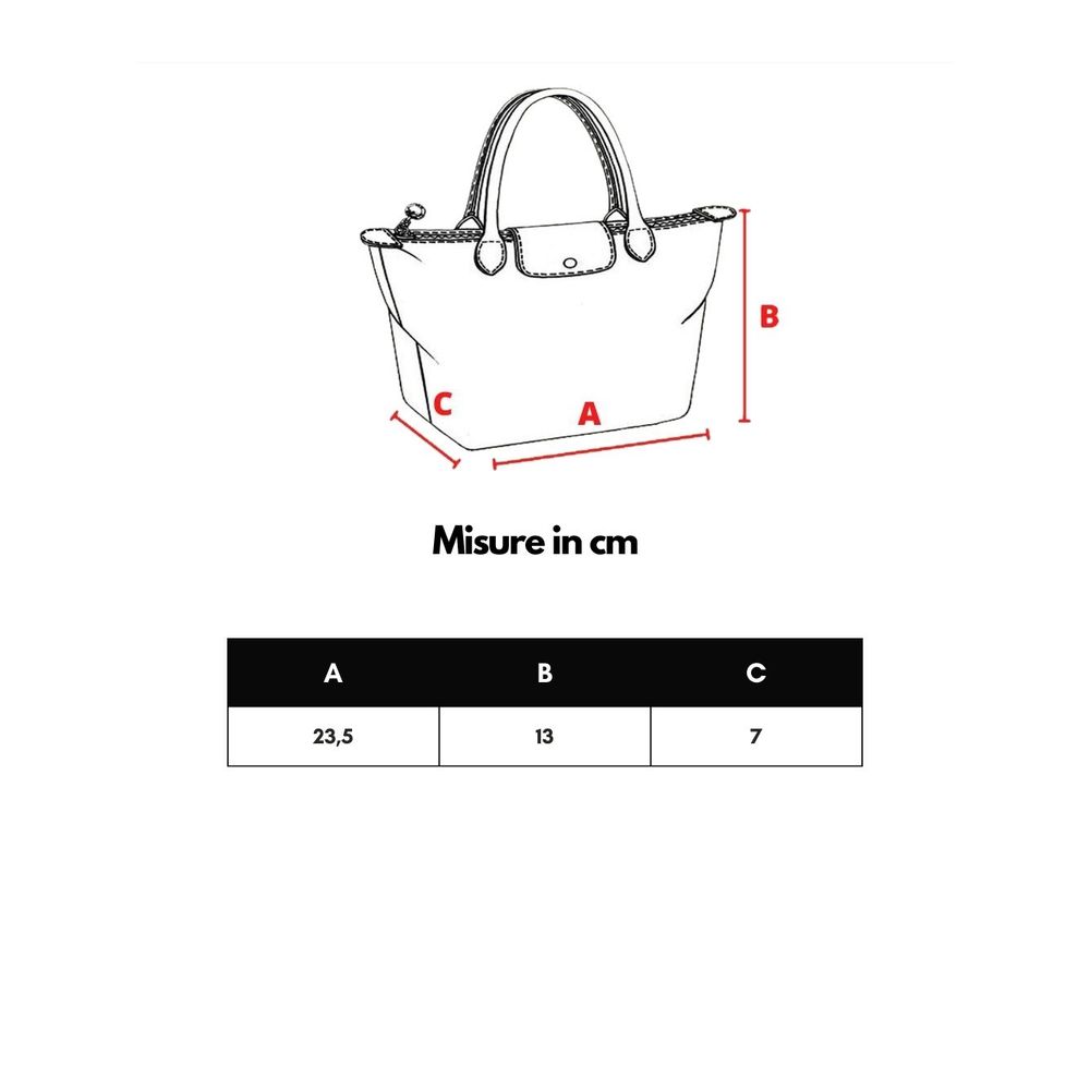 Borsa a mano in pelle rossa Jacquemus