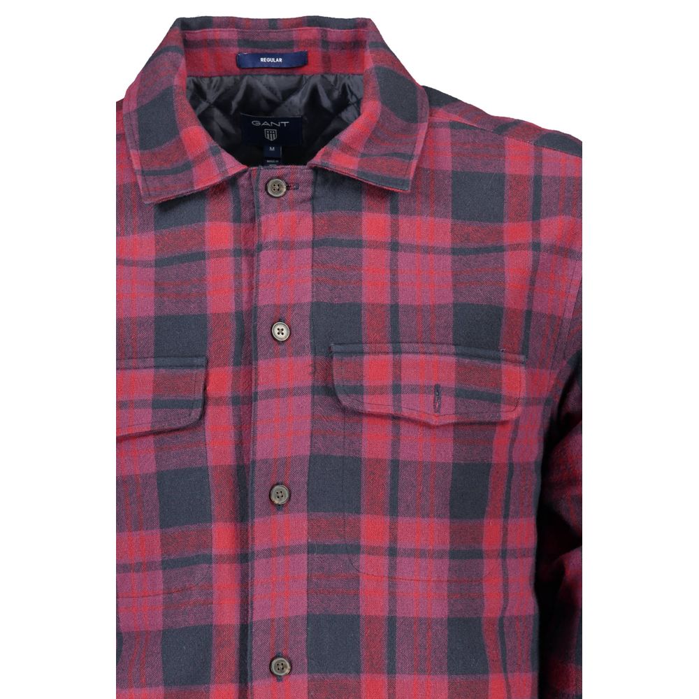 Gant Elegant Purple Хлопковая рубашка с длинными рукавами