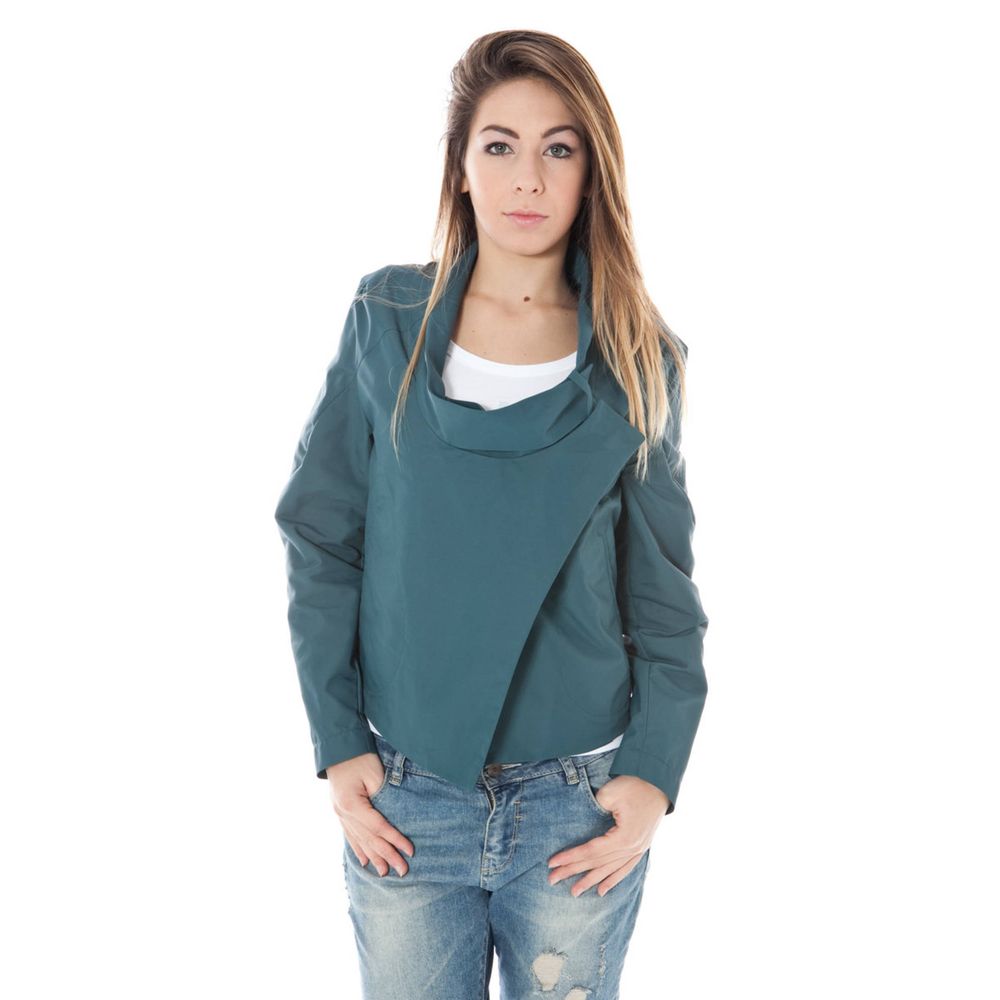 Giacca da donna Calvin Klein in poliammide verde
