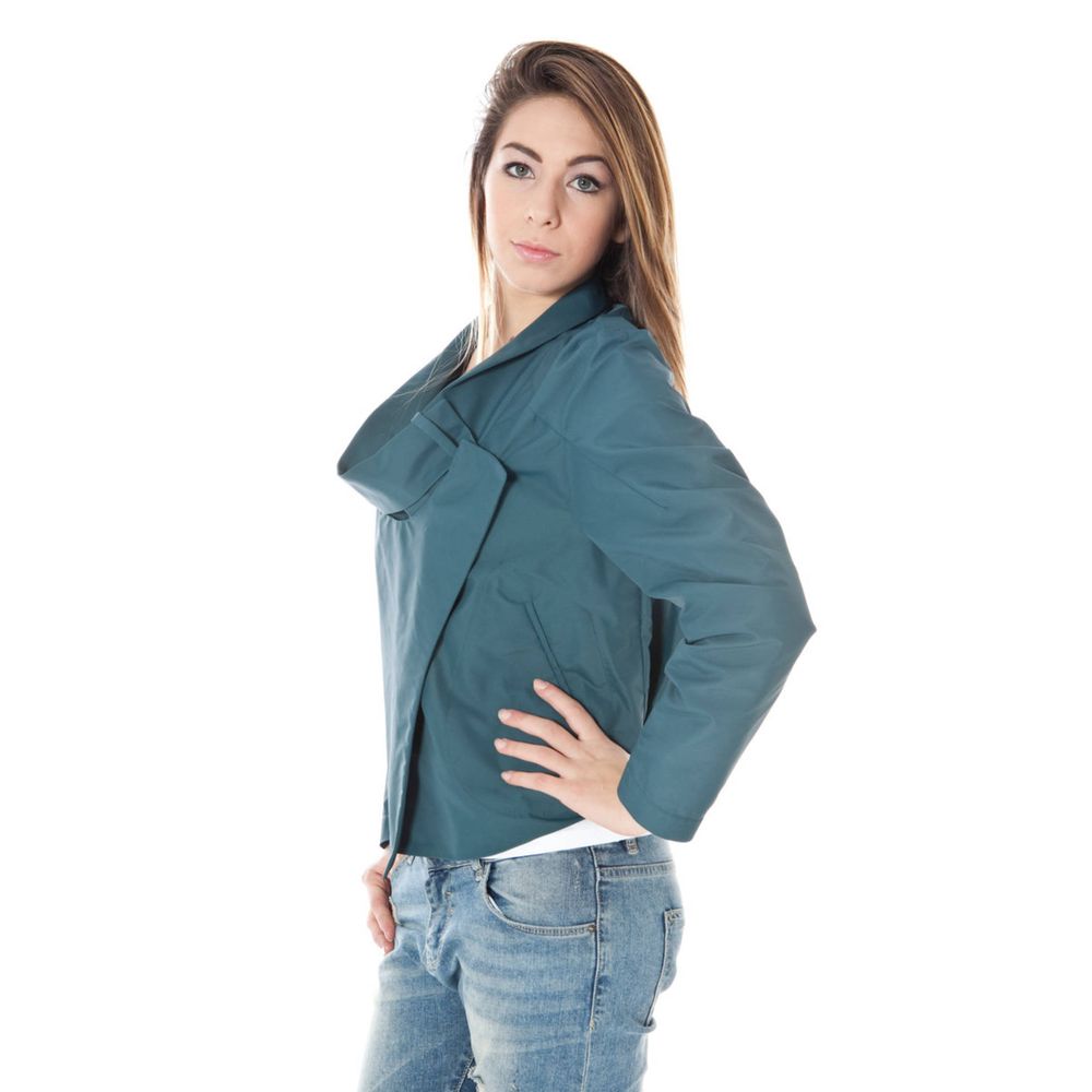 Giacca da donna Calvin Klein in poliammide verde