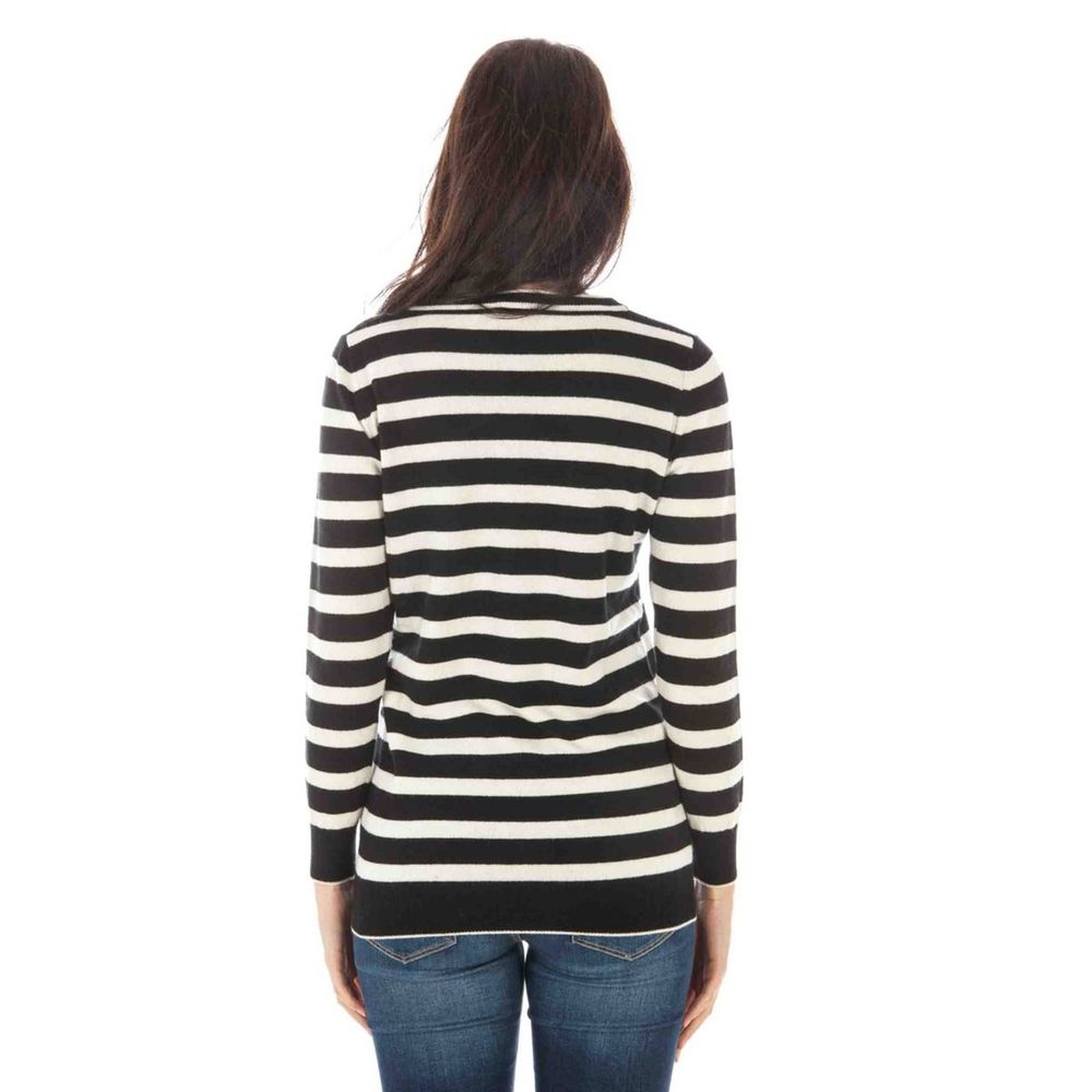 Maglione in lana nera Fred Perry