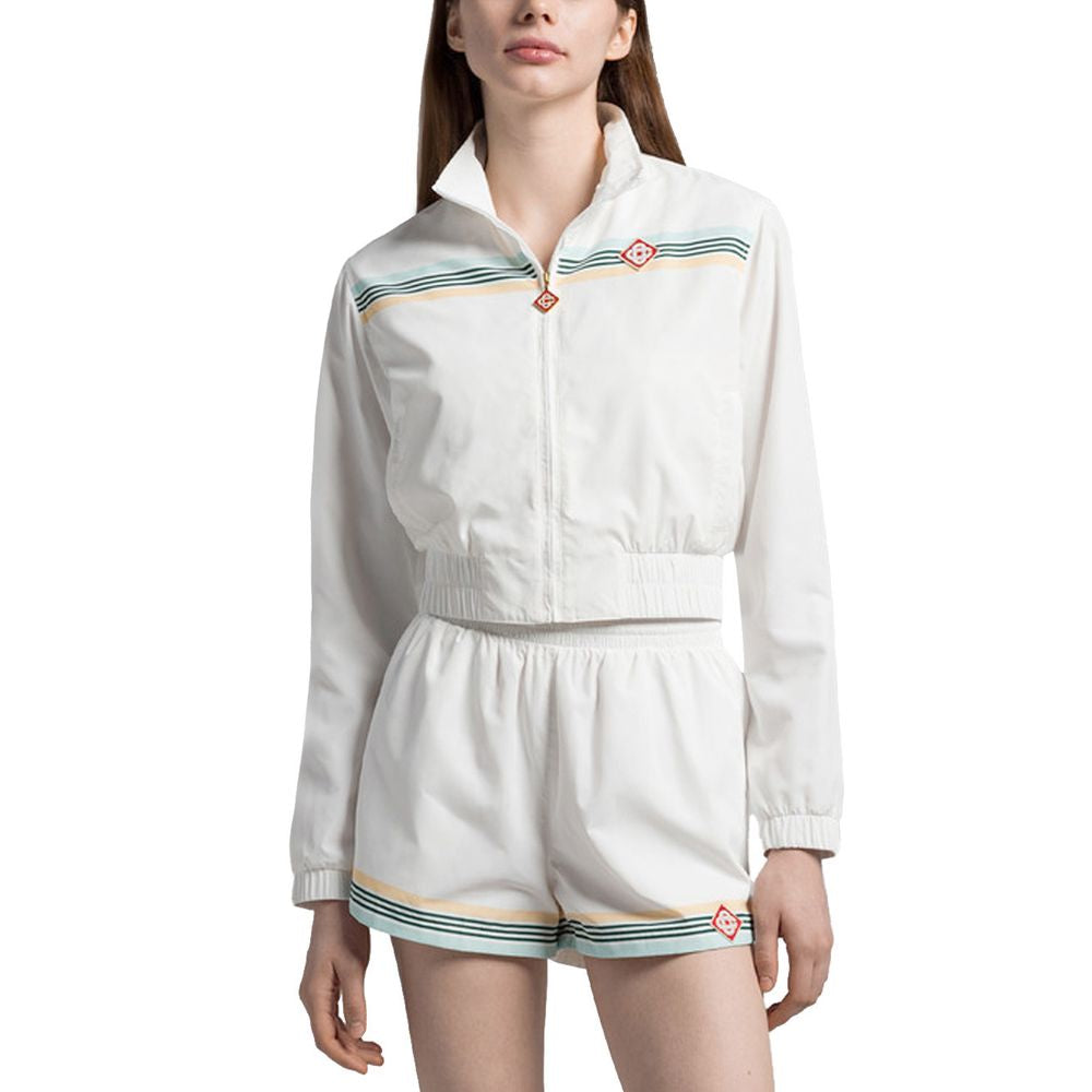 Maglione in poliestere bianco Casablanca
