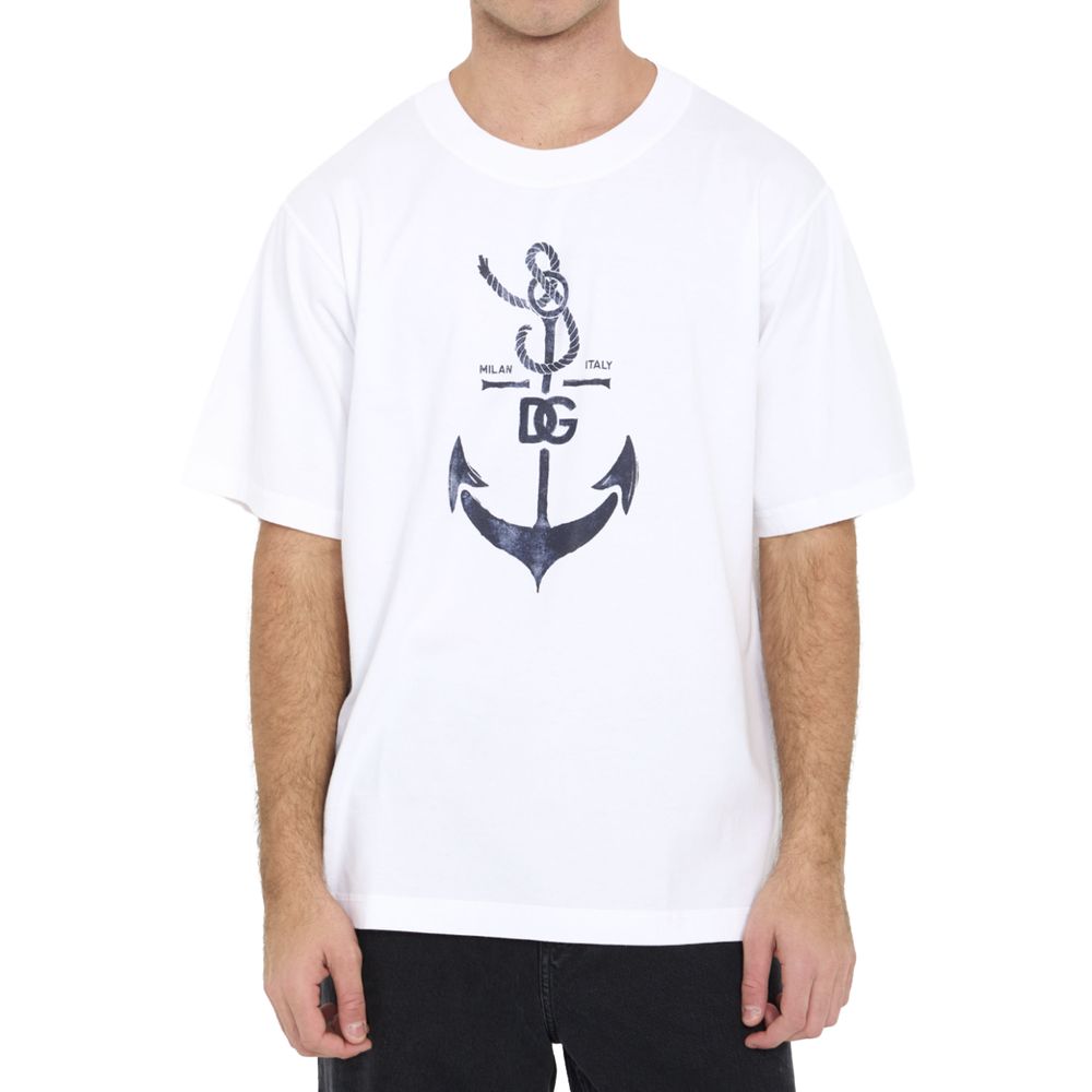 T-shirt Dolce & Gabbana in cotone bianco