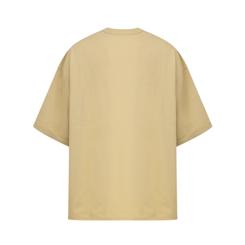 T-shirt in cotone beige Bottega Veneta