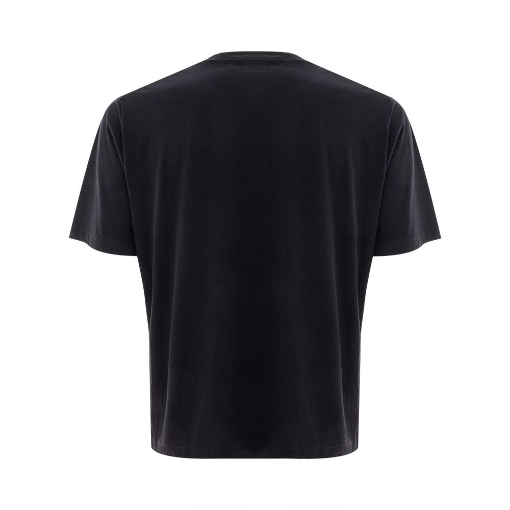 T-shirt in cotone nero Dsquared²