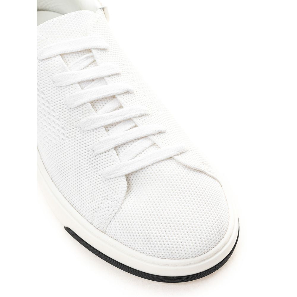 Casadei Элегантные белые кожаные кроссовки