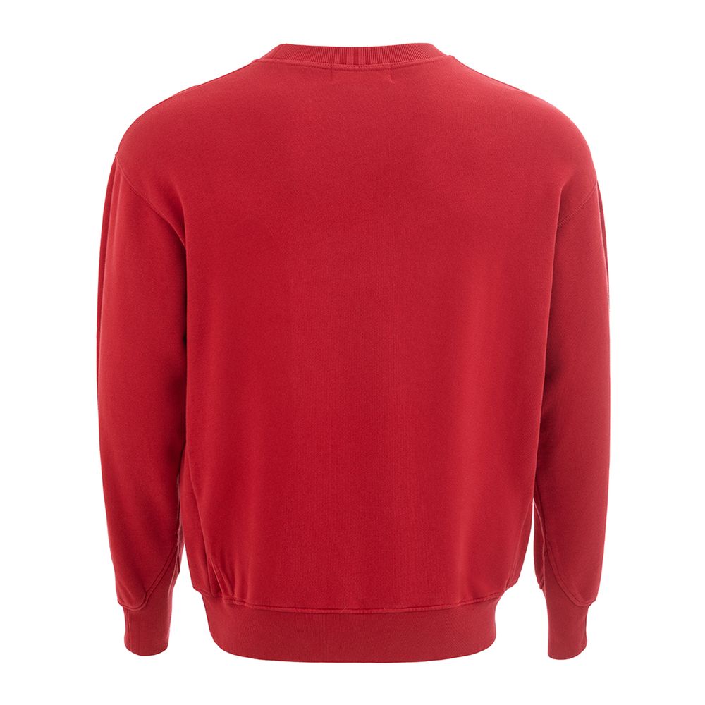 Maglione in cotone rosso Ambush Elevated